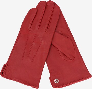 Gants 'Carla' KESSLER en rouge