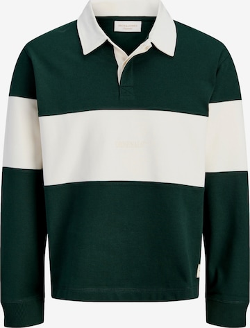 JACK & JONES Sweatshirt 'JORFREDERIKSBERG' i grøn: forside