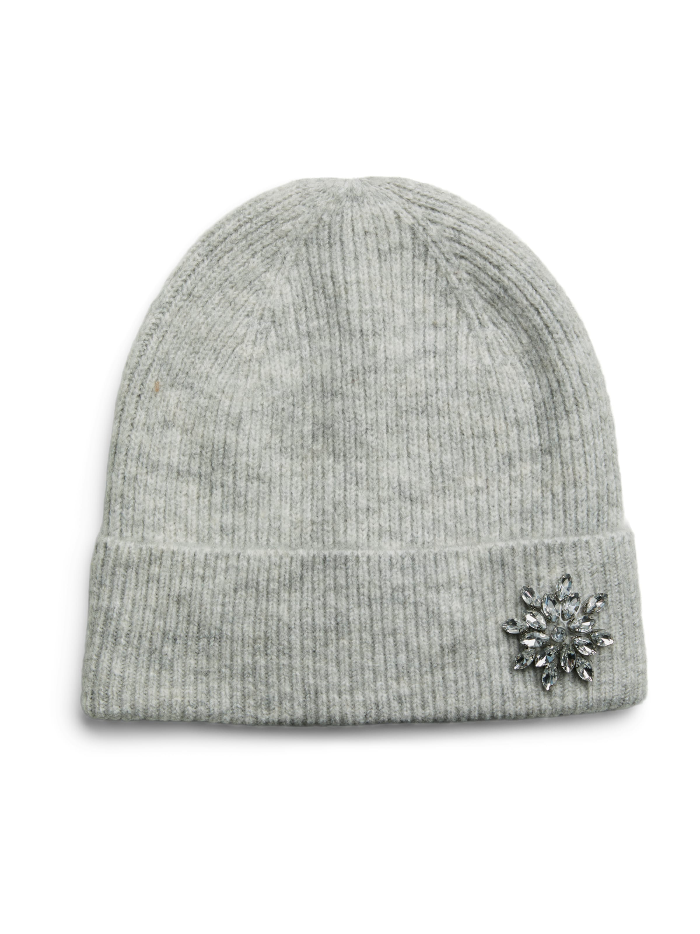 PIECES Beanie 'PCJEILLA' in Grey: front