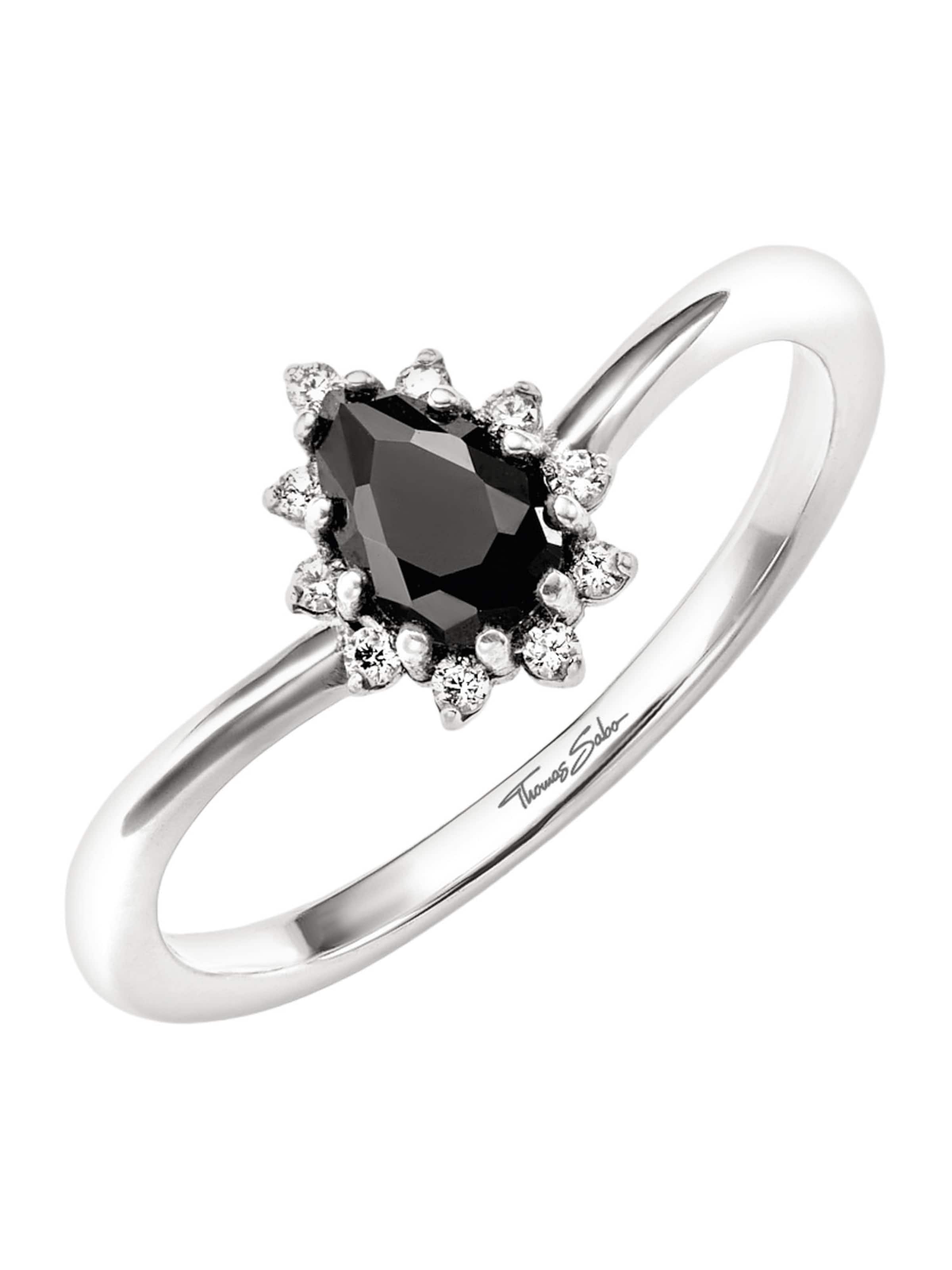 Thomas Sabo Ring in Black: front