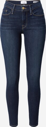 FRAME Skinny Jeans 'JEANNE' in Blauw: voorkant