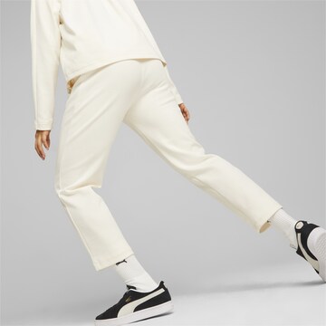 PUMA Regular Workout Pants in Beige