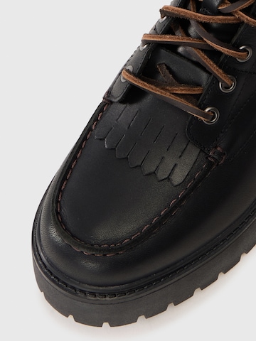 TIMBERLAND Lace-Up Ankle Boots 'STONE STREET' in Black