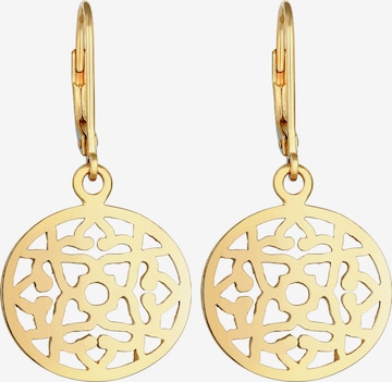 ELLI Ohrringe Boho, Ornament in Gold: predná strana