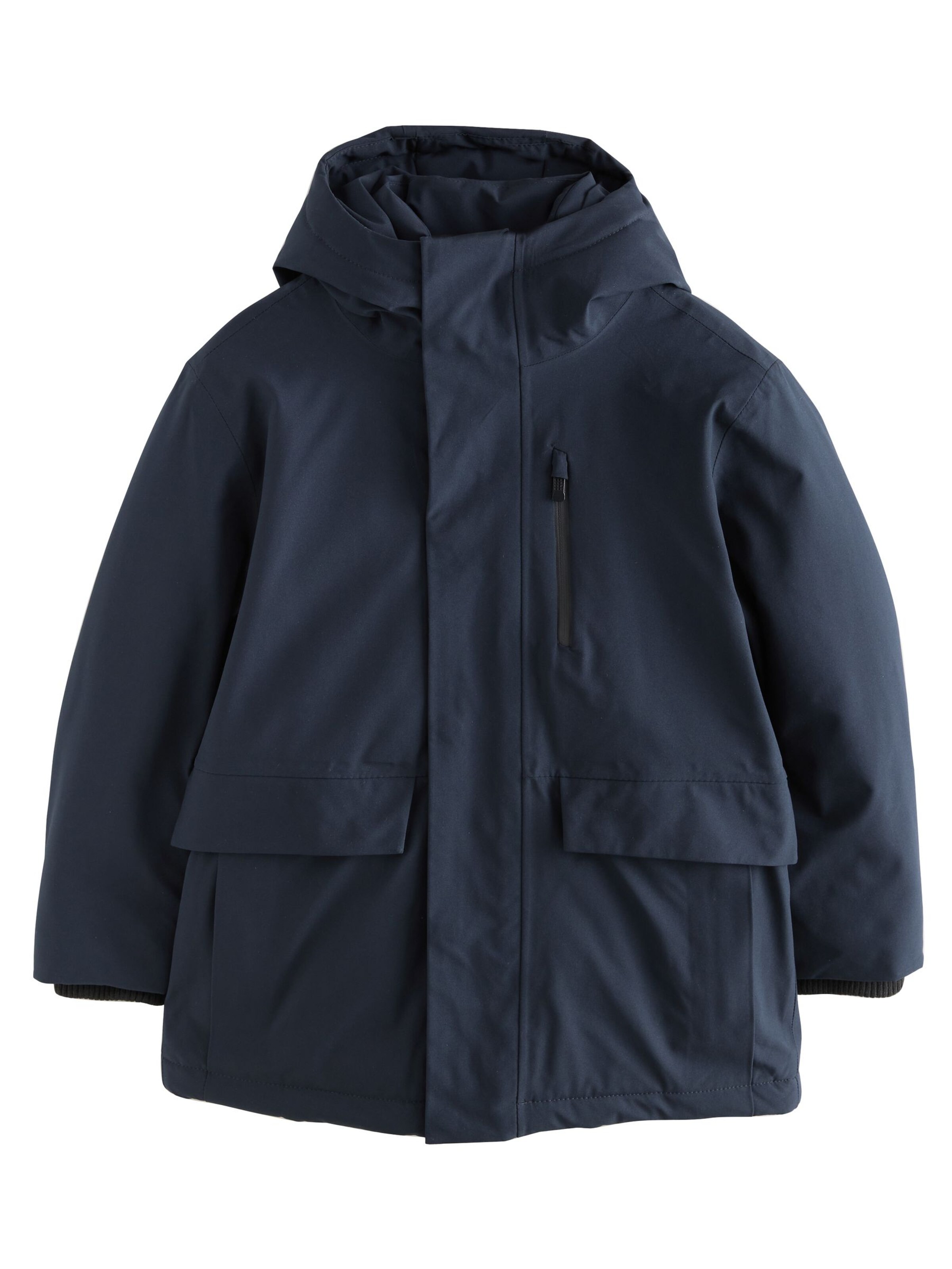 Next Prechodná bunda - Modrá: predná strana