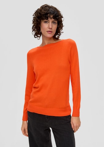 s.Oliver Sweater in Orange: front