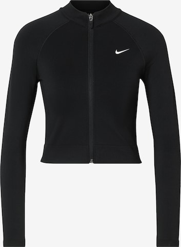 Veste de survêtement 'Nike Pro' NIKE en noir : devant