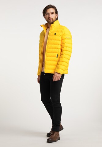 Schmuddelwedda Winter Jacket in Yellow