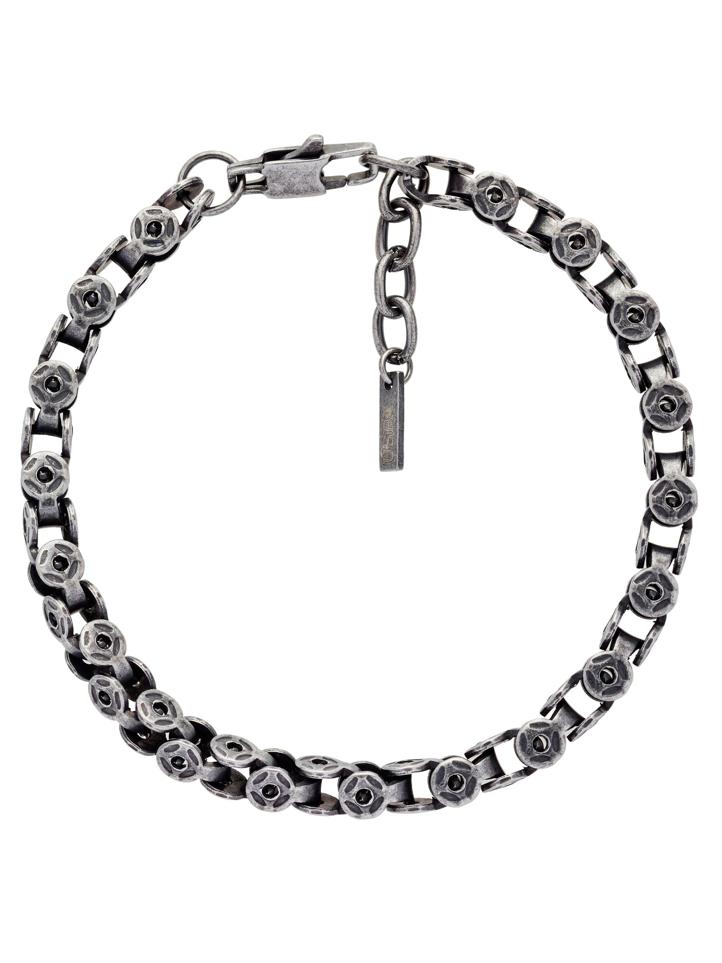 Bracelet 'Gerome' U.S. POLO ASSN. en argent : devant