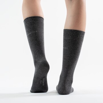 Occulto Socken 'Komfort Gabi' in Grau