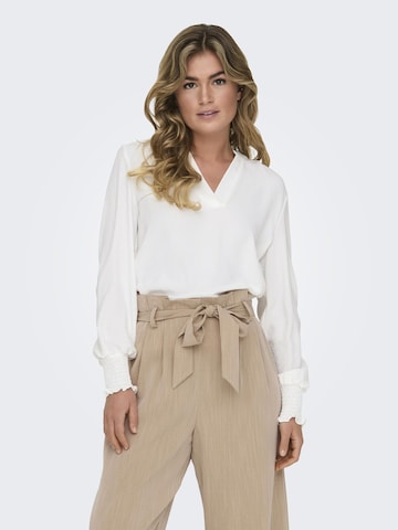 ONLY Blouse 'Mette' in Wit: voorkant