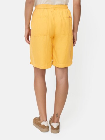 CAMEL ACTIVE Loosefit Bermuda Shorts mit Tunnelzug in Gelb