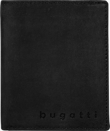 bugatti Portemonnaie 'LUCA' in Schwarz: Vorderseite