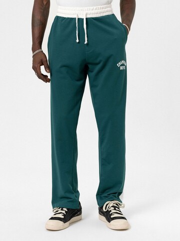 Loosefit Pantalon 'Hibiscus' VAMOS CLO en bleu