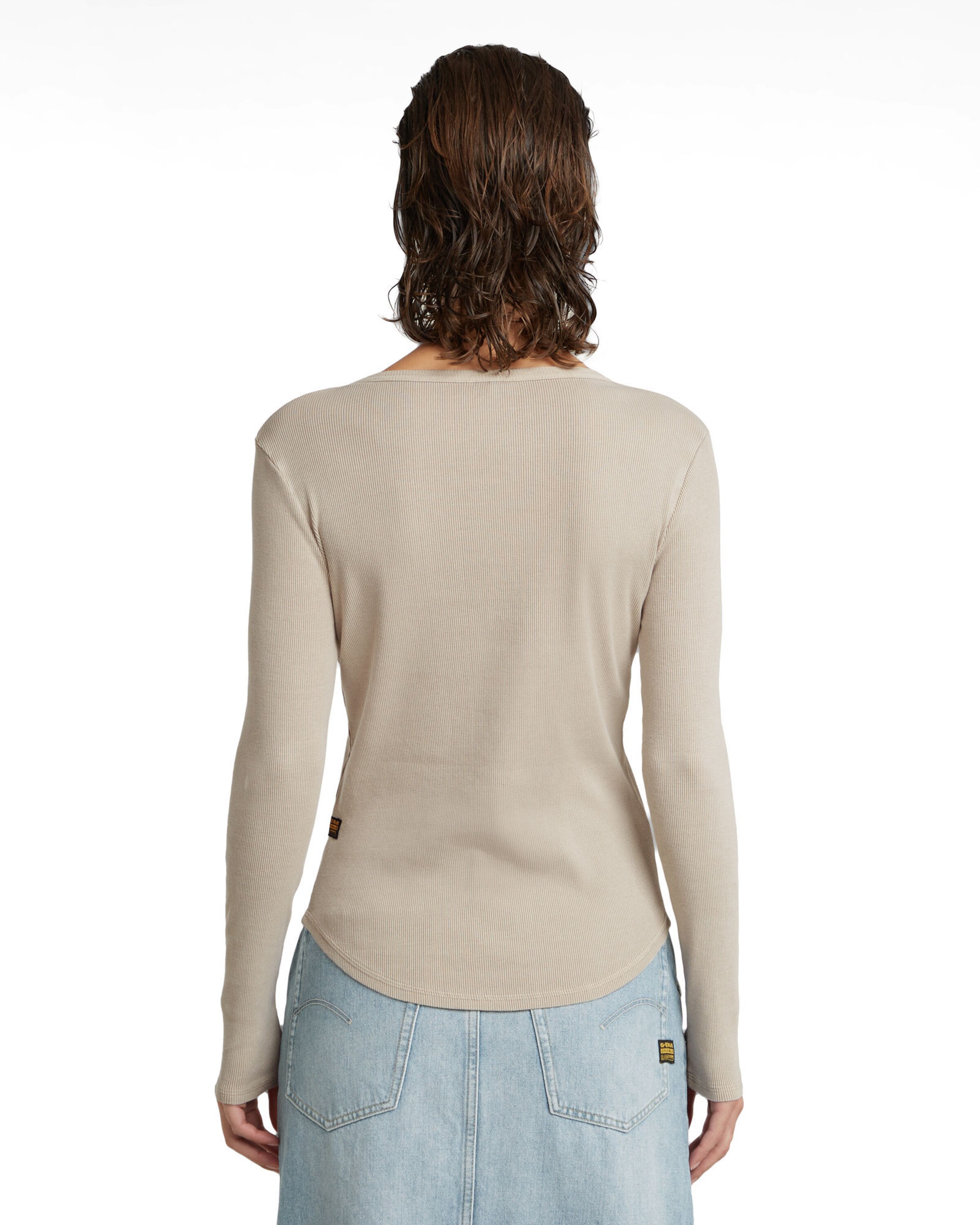 G-STAR Shirt 'Deep' in Beige