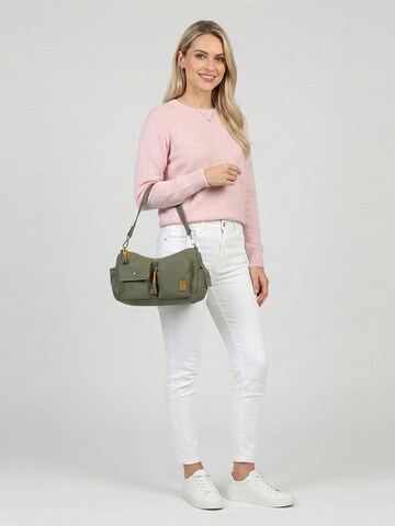 Sac à bandoulière 'Joeline' Emily & Noah en vert : devant