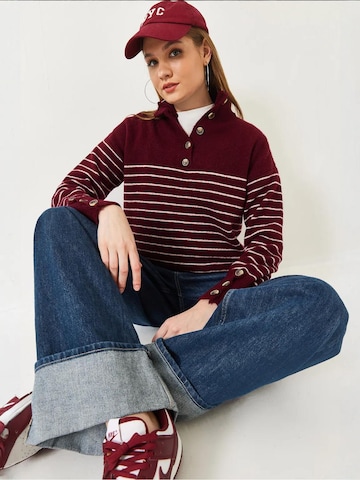 Pull-over Bianco Lucci en rouge