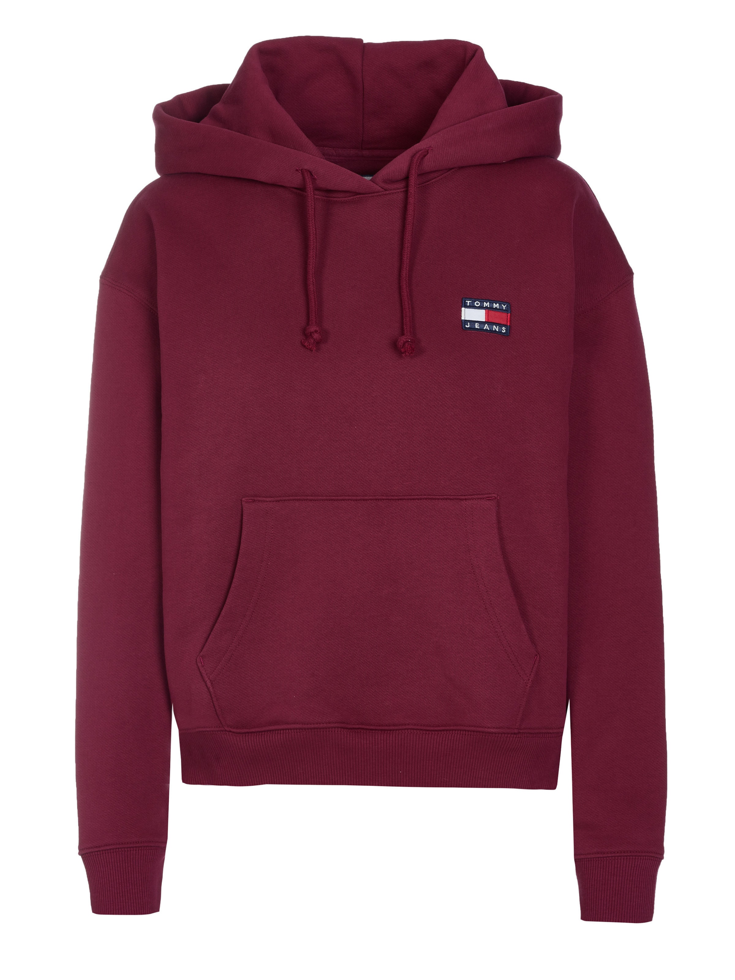TOMMY HILFIGER Hoodie in Rot: Vorderseite