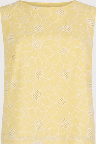 Apricot Blouse in Yellow: front