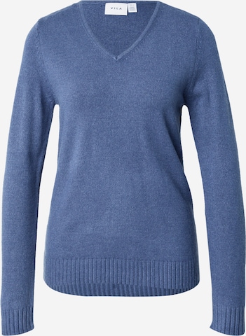 VILA Sweater 'Ril' in Blue: front