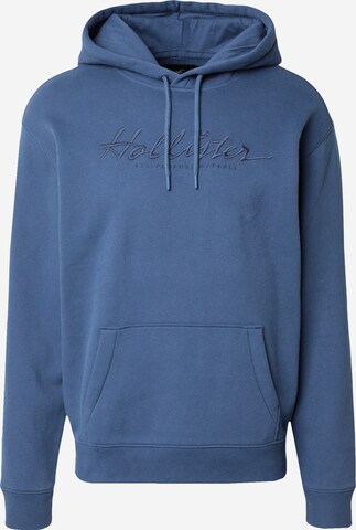 Sweat-shirt HOLLISTER en bleu : devant