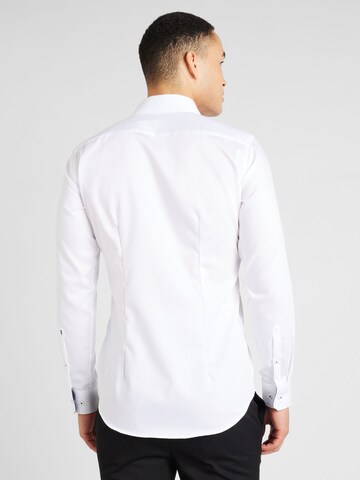 Coupe slim Chemise business SEIDENSTICKER en blanc