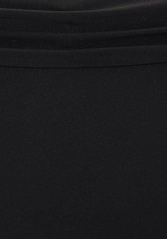 LASCANA Triangel Bikini in Schwarz