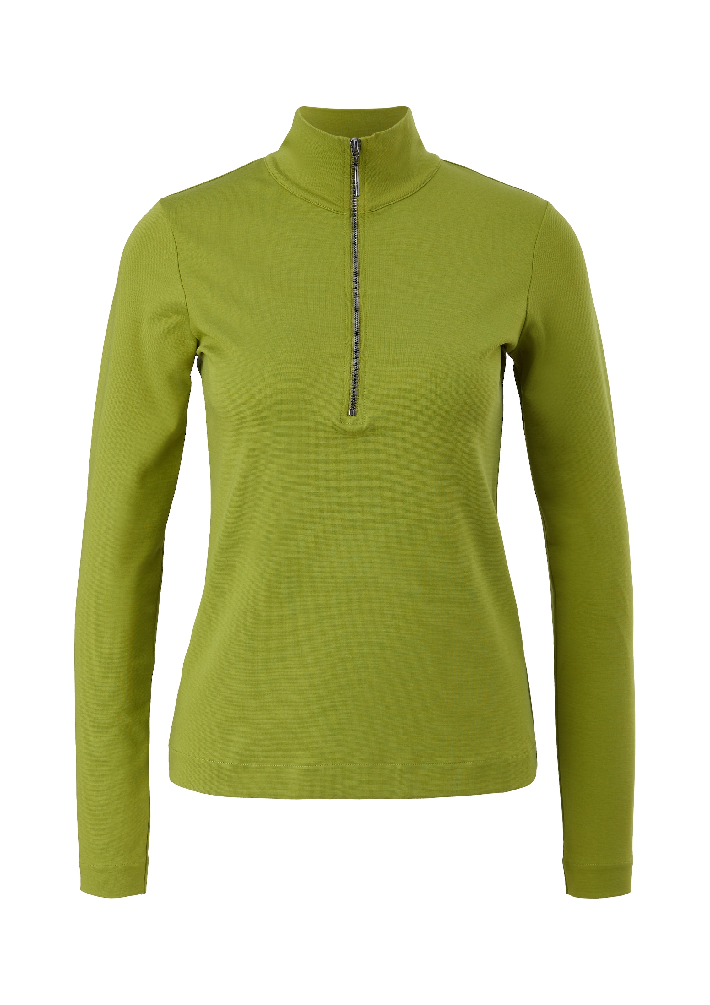 COMMA Shirt in Groen: voorkant