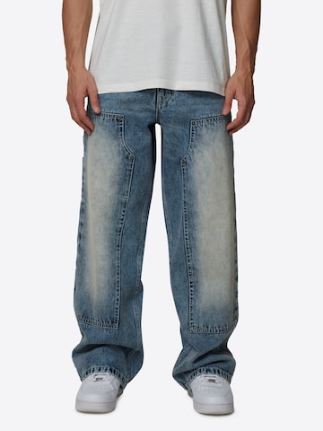 Good For Nothing Wide Leg Jeans i blå: forside