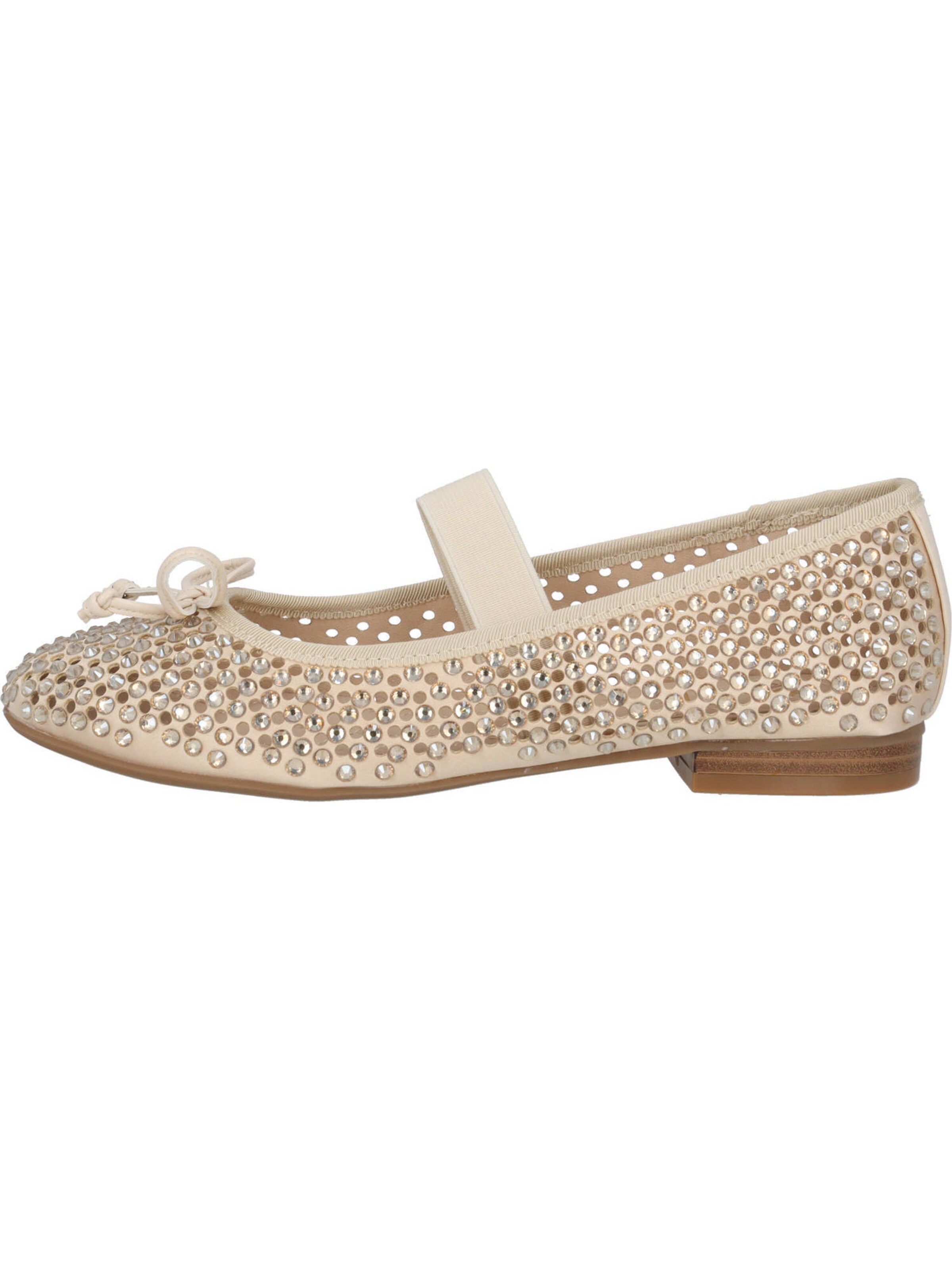 LA STRADA Ballerina in Beige: Vorderseite