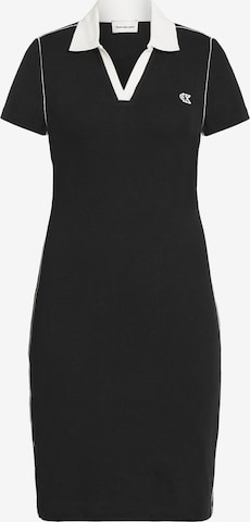 Calvin Klein Jeans Klänning i svart: framsida