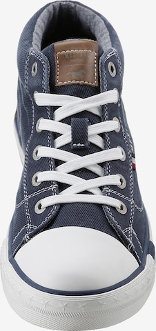 MUSTANG High-top trainers 'Easy' in Blue