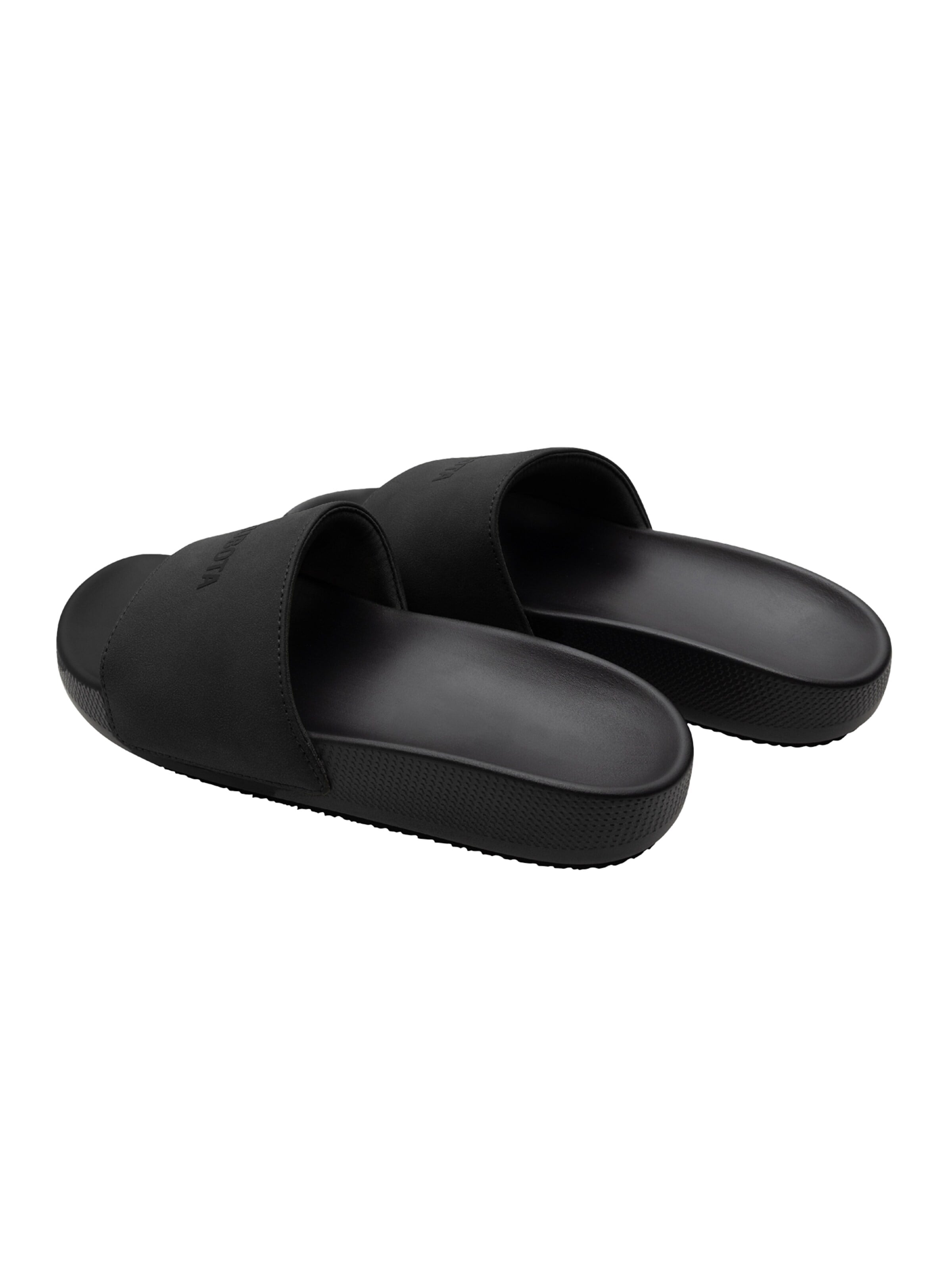 Scarpe da spiaggia / da bagno 'Kubota Men's Slip-On Essence Urban Slides' di Kubota in nero