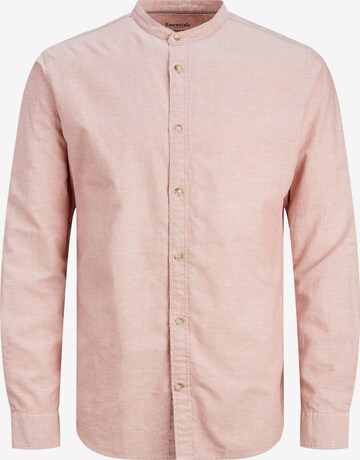 JACK & JONES Button Up Shirt 'Summer' in Pink: front