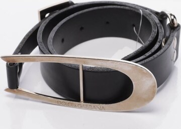 DOLCE & GABBANA Belt in L in Black: front