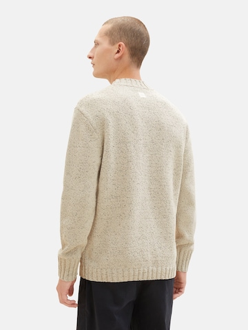 TOM TAILOR Pullover in Beige