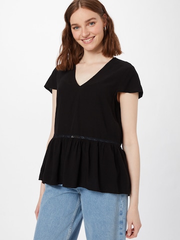 VERO MODA Shirt 'NADS' in Schwarz