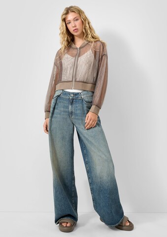 Veste mi-saison QS en marron