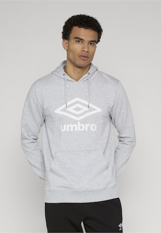 UMBRO Mikina – šedá: přední strana