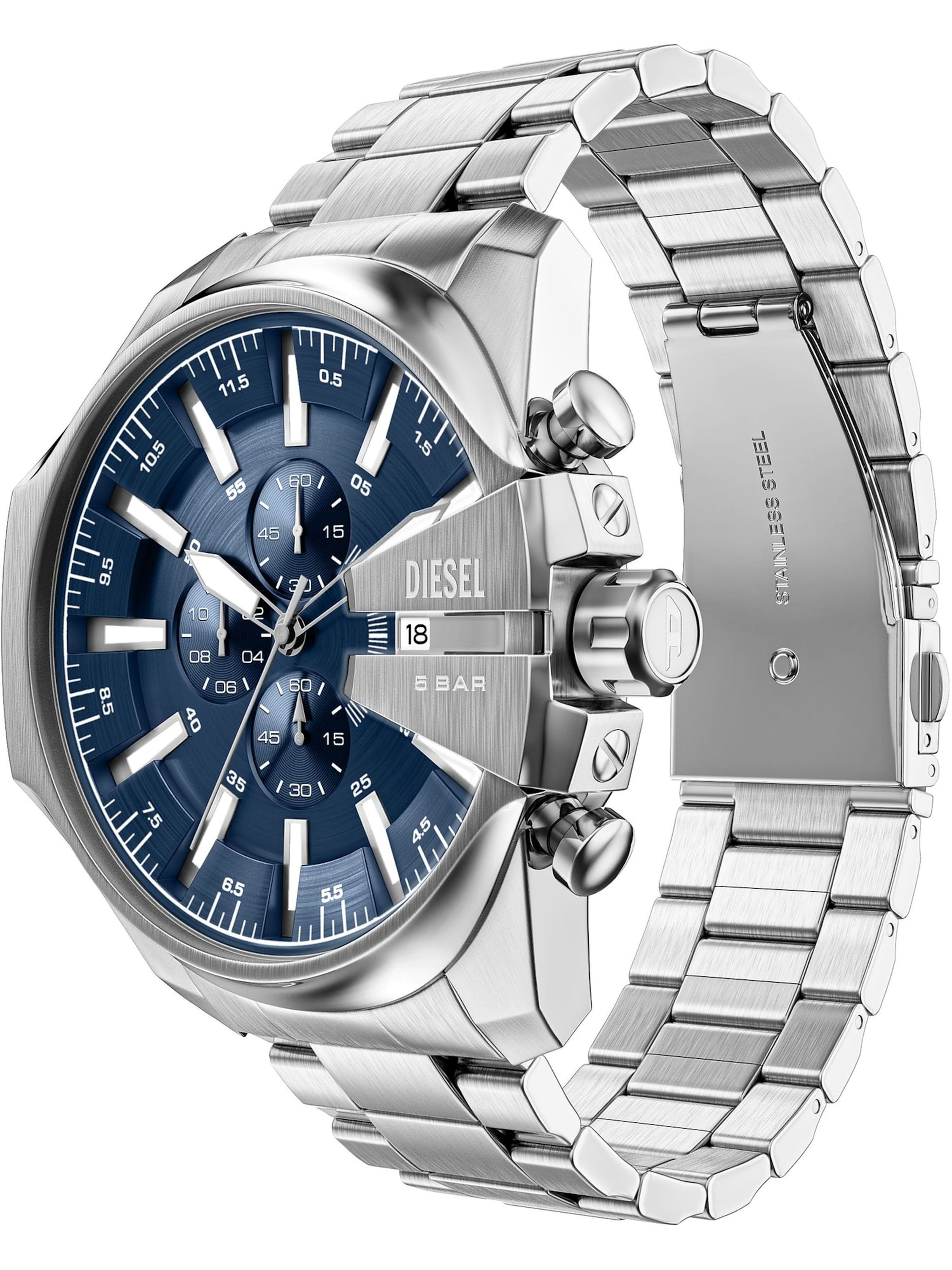 DIESEL Uhr in Silber
