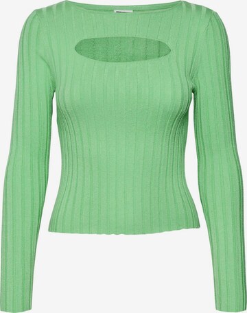 Pullover 'FREY' di Noisy may in verde: frontale