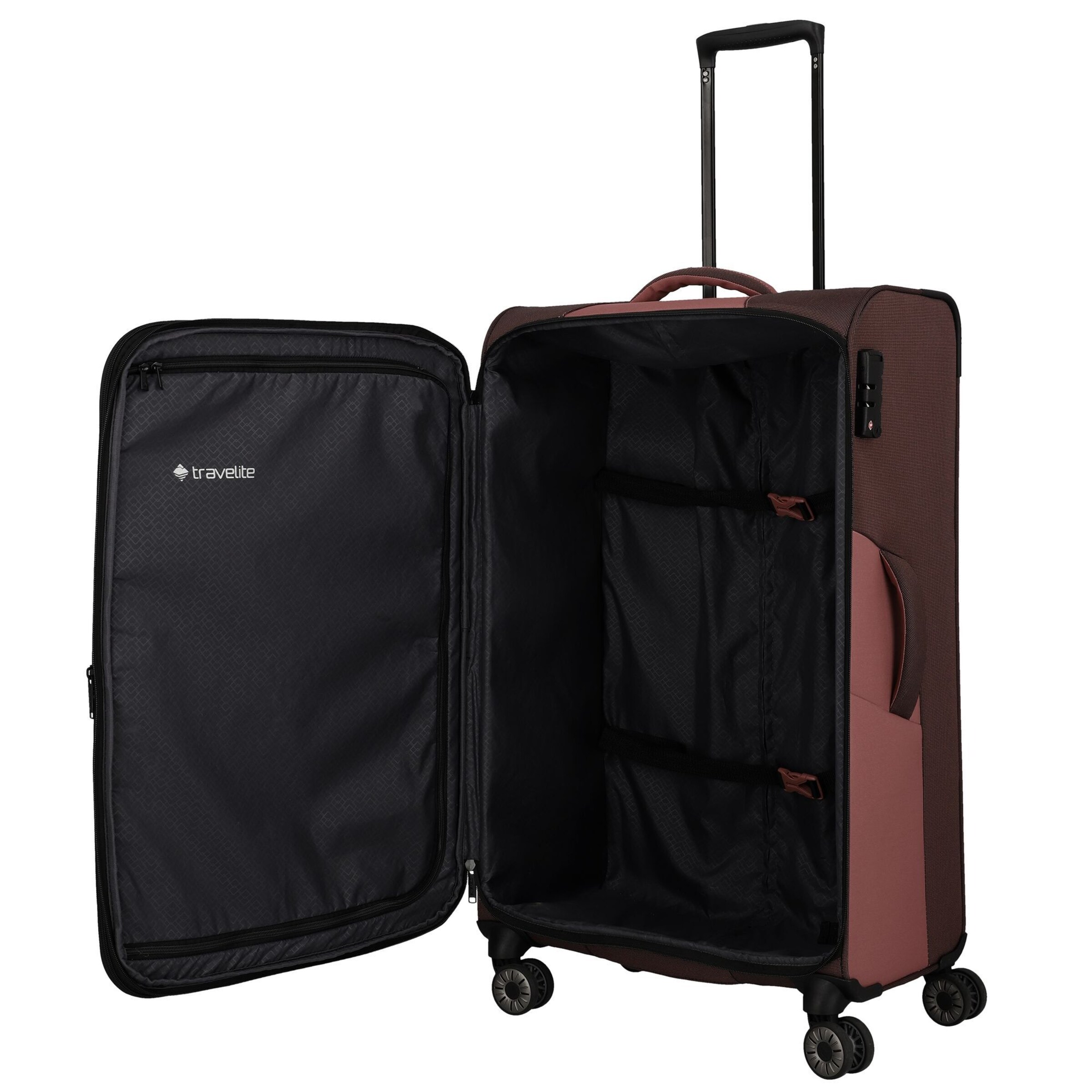 TRAVELITE Trolley 'Viia' in Roze