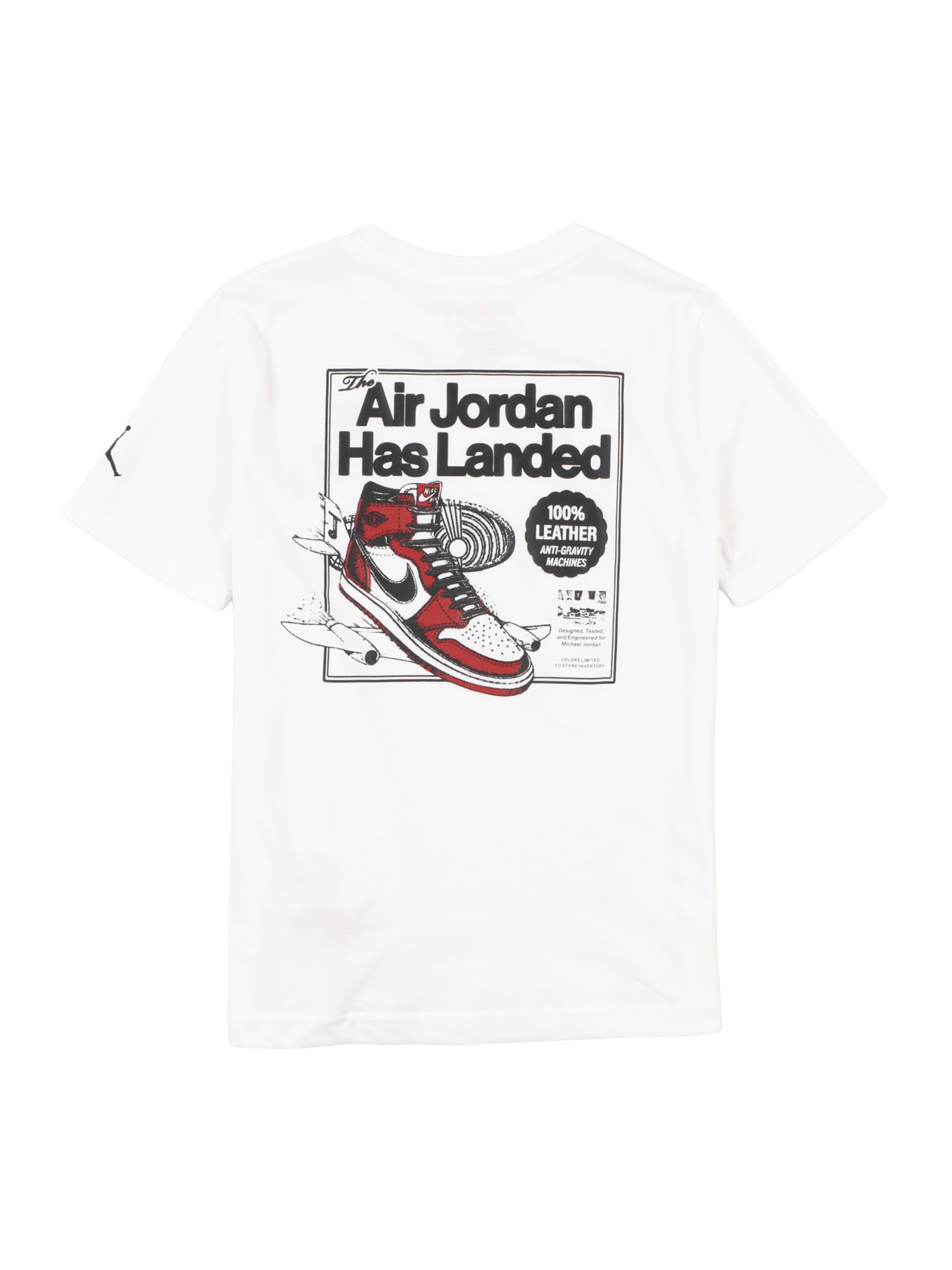 T-Shirt 'AIR HAS LANDED' Jordan en blanc