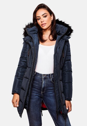 Cappotto invernale 'Moonshine' di MARIKOO in blu