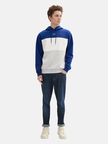 TOM TAILOR DENIM Sweatshirt in Blue