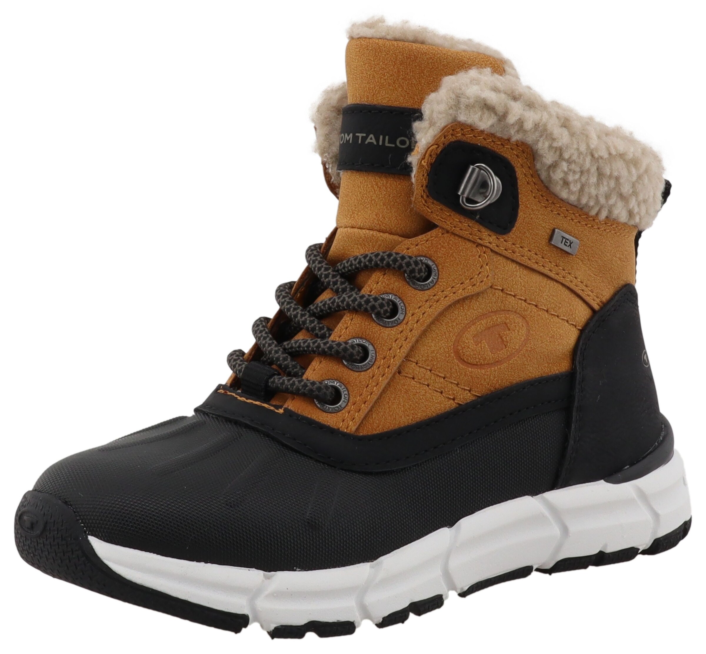 TOM TAILOR Boots in Black: front