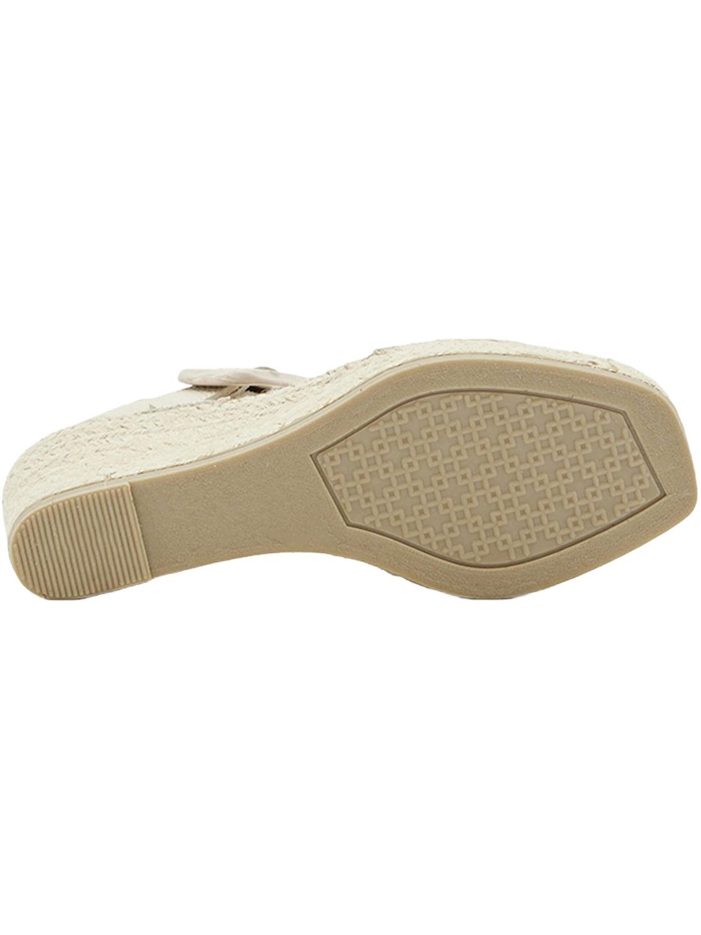 Desa Sandals 'Keilsandalen' in White
