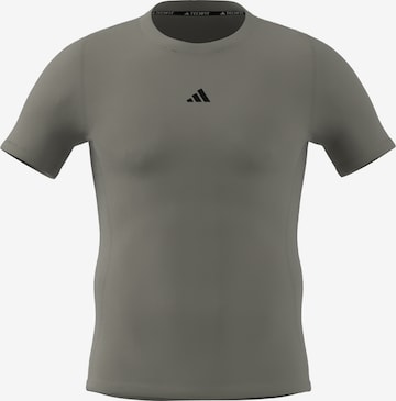 ADIDAS PERFORMANCE Shirt in Grün: Vorderseite