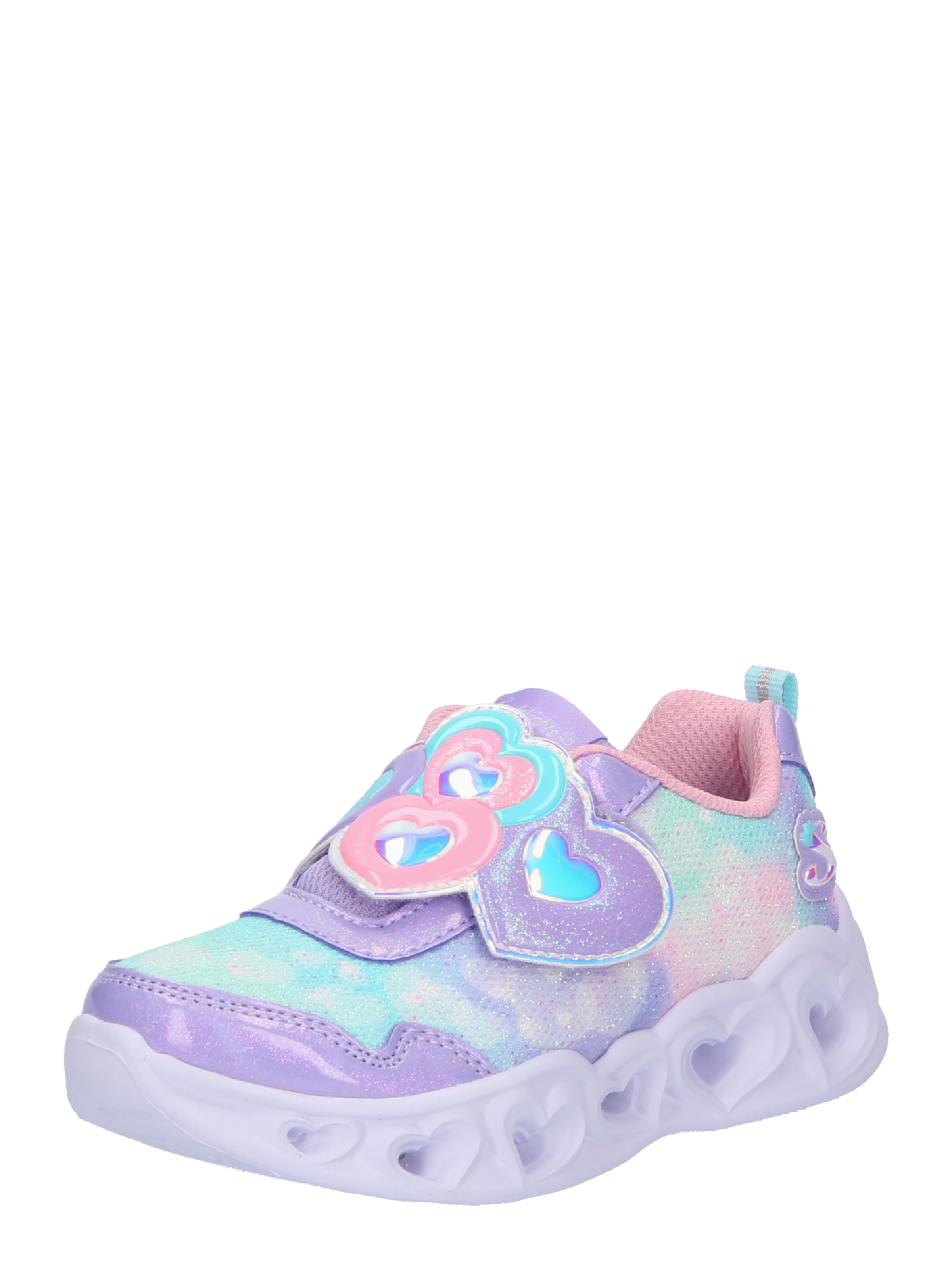 SKECHERS Trainers 'HEART LIGHTS - LOVIN REFLECTION' in Purple: front