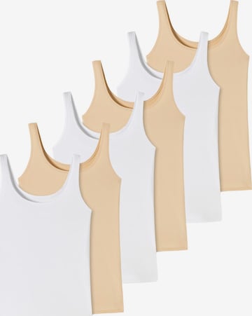 uncover by SCHIESSER Onderhemd 'Cotton' in Gemengde kleuren: voorkant